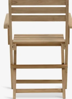 UDBYNEDER + VESTERHAVETUDBYNEDER Ø120 table + 4 VESTERHAVET chaises teck-JUTLANDIA Best