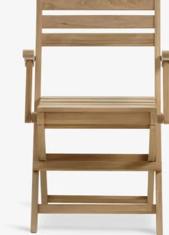 UDBYNEDER + VESTERHAVETUDBYNEDER Ø120 table + 4 VESTERHAVET chaises teck-JUTLANDIA Best