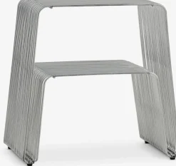 UDBYPiédestal UDBY 36x46 1 tablette chrome-JYSK New