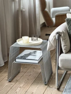 UDBYPiédestal UDBY 36x46 1 tablette chrome-JYSK New