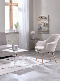 UDSBJERGFauteuil UDSBJERG tissu /chêne-JYSK Clearance