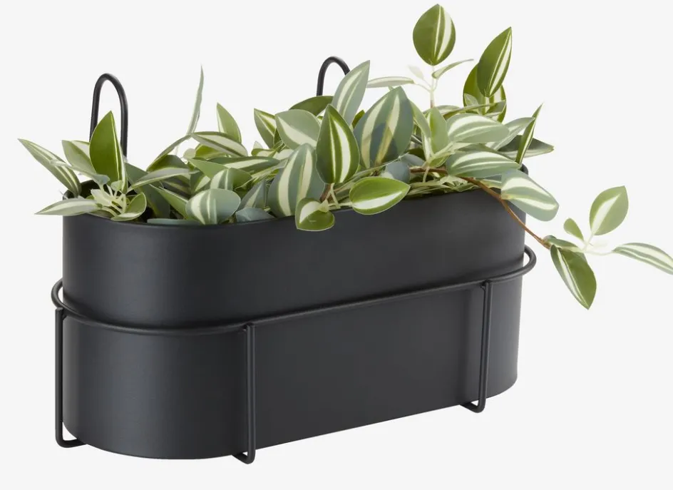 UGLEBalconnière UGLE l23xL37xH22 noir-JYSK New