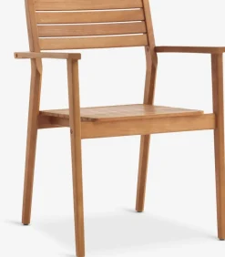 ULBJERG + HAMRAULBJERG L214/297 table + 4 HAMRA chaises eucalyptus-JUTLANDIA Discount