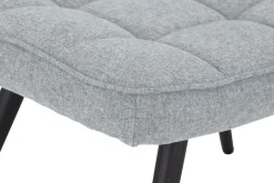 ULDUMRepose-pieds ULDUM tissu gris/noir-JYSK Sale