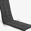 ULFBORGCoussin de jardin pour chaise relax ULFBORG gris foncé-JUTLANDIA New