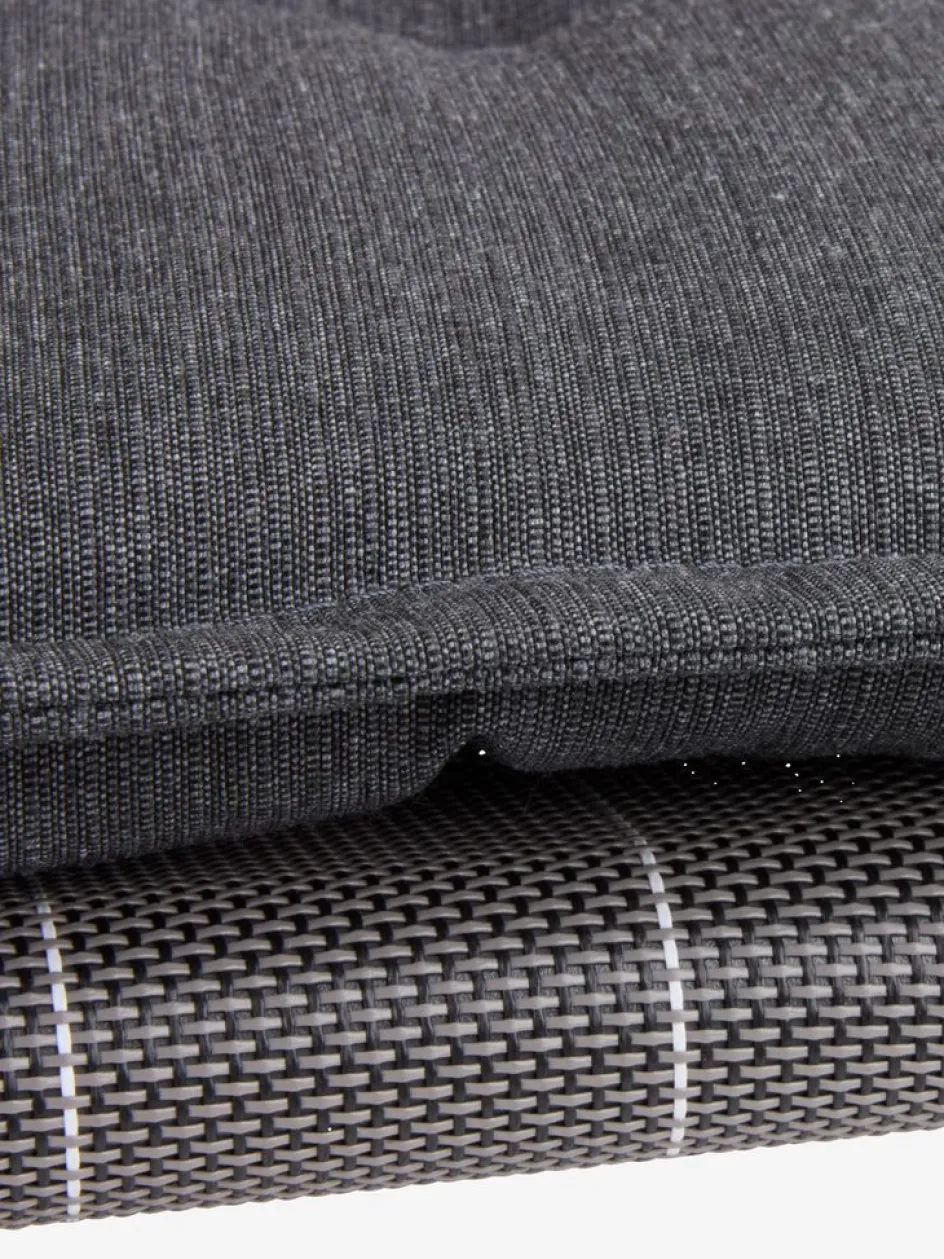 ULFBORGCoussin de jardin pour chaise relax ULFBORG gris foncé-JUTLANDIA New