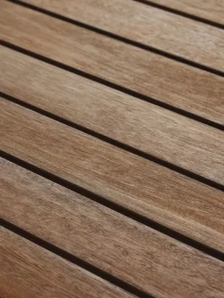 UVDAL + HEMSEDALUVDAL L223 table eucalyptus + 4 HEMSEDAL chaises noir-JYSK