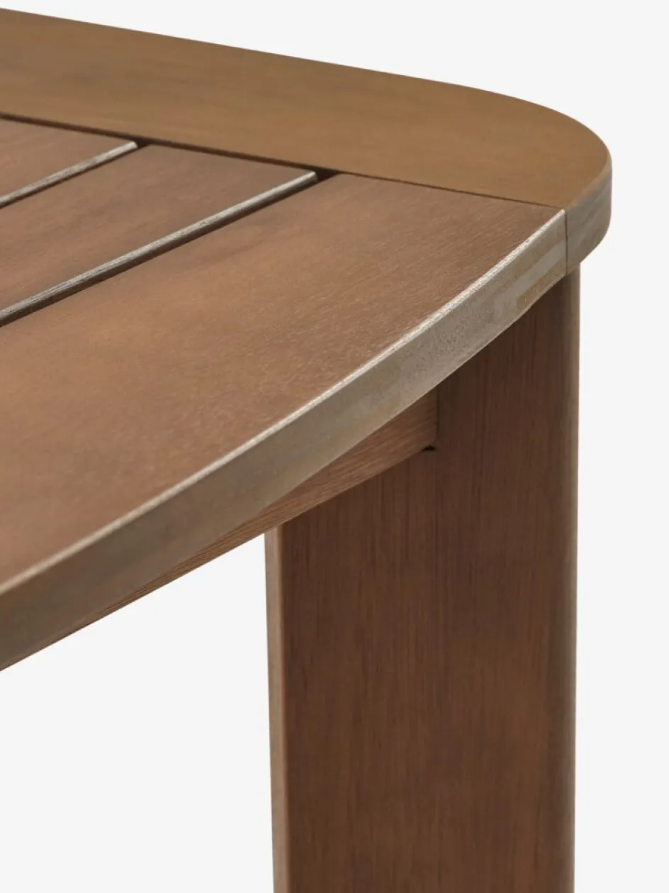 UVDAL + SIRDALUVDAL L223 table bois dur + 4 SIRDAL chaises gris-JYSK Best