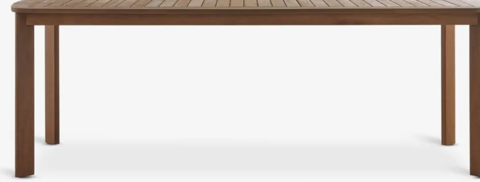 UVDAL + SIRDALUVDAL L223 table bois dur + 4 SIRDAL chaises gris-JYSK Best