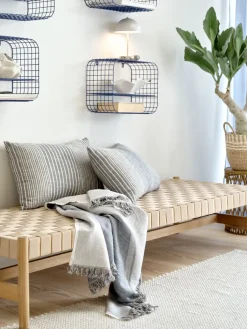 VADEHAVETBanquette VADEHAVET 189x67 tissu naturel/chêne naturel-JYSK Sale