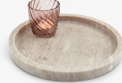 VALDEMARPlateau décoratif VALDEMAR Ø25cm marbre-JYSK