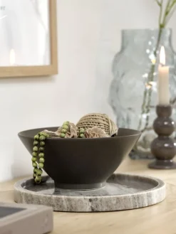 VALDEMARPlateau décoratif VALDEMAR Ø25cm marbre-JYSK