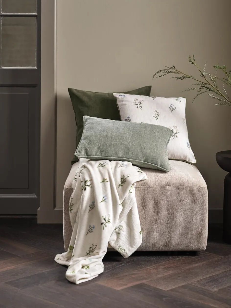 VALERIANACoussin VALERIANA 45x45 beige/vert-JYSK Sale