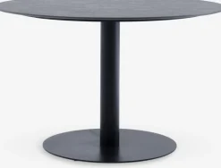 VAMDRUP + AIDTVAMDRUP Ø120 table + 4 AIDT chaises gris-JYSK Best