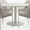 VAMDRUP + GILJAVAMDRUP Ø120 table + 4 GILJA chaises beige-JYSK Best