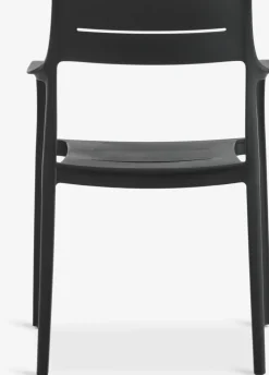 VAMDRUP + INGSTRUPVAMDRUP Ø120 table + 4 INGSTRUP chaises noir-JYSK