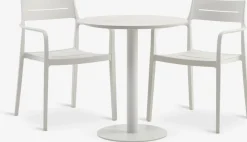 VAMDRUP + INGSTRUPVAMDRUP Ø70 table + 2 INGSTRUP chaises-JYSK Hot