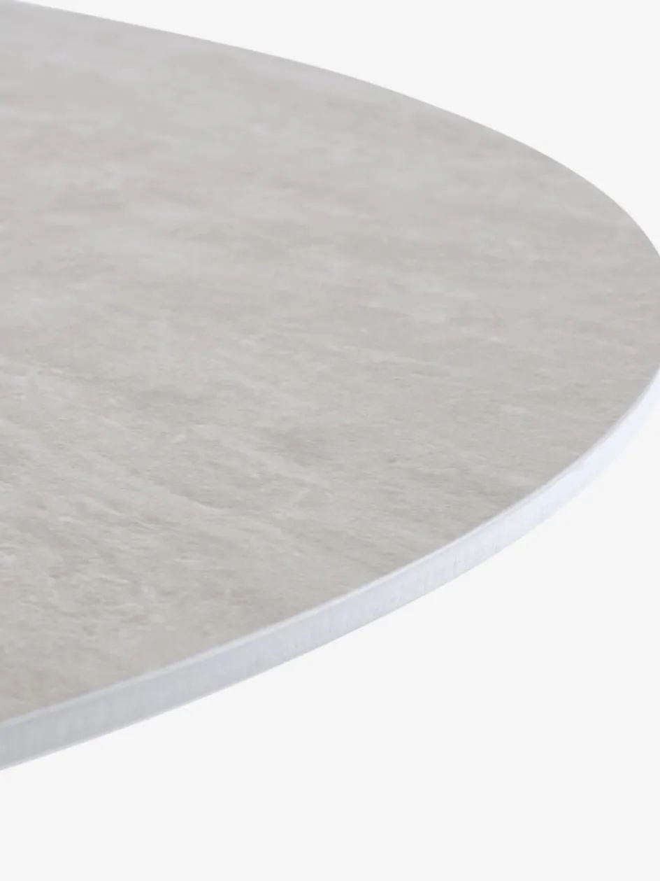 VAMDRUP + STORDALENVAMDRUP Ø120 table beige + 4 STORDALEN chaises naturel-JYSK Online