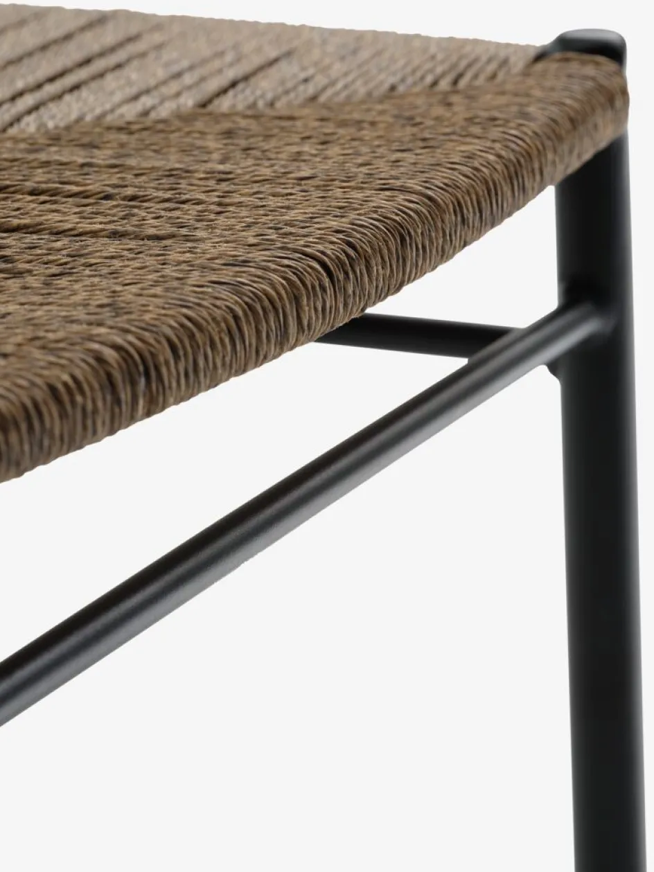 VAMDRUP + TAGMARKVAMDRUP Ø120 table + 4 TAGMARK chaises noir-JYSK Hot