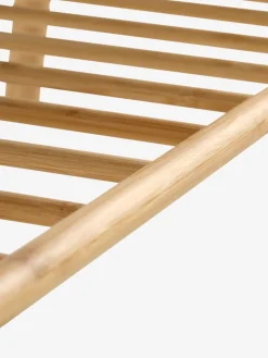 VANDSTEDBanc VANDSTED a/étagère tissu gris/bambou-JYSK Clearance