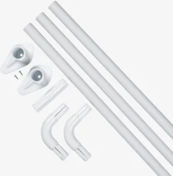 VARATringle à rideau douche VARA 90x90x90-JYSK