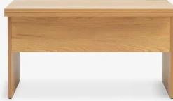 VARDETable basse VARDE L80/160 a/plateau dépliant coloris chêne-JYSK Outlet