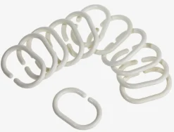 VAREKILAnneaux rideau douche VAREKIL 12pcs/pqt-JYSK