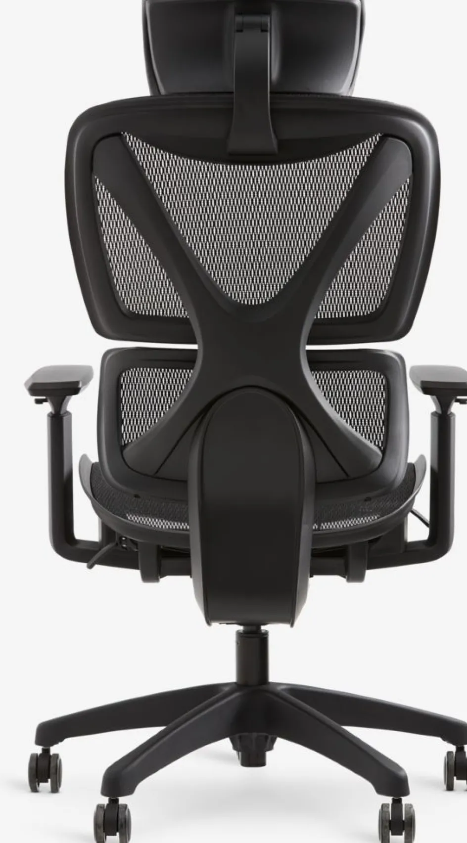 VARPELEVFauteuil de bureau VARPELEV maille noir/noir-JYSK Best