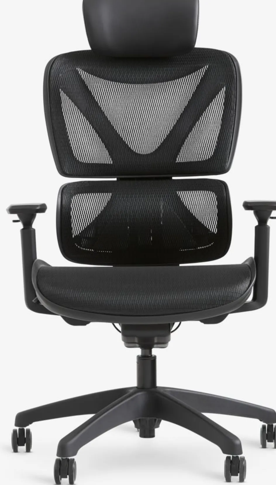 VARPELEVFauteuil de bureau VARPELEV maille noir/noir-JYSK Best