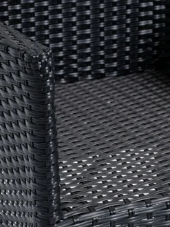 VATTRUP + AIDTVATTRUP L206/321 table + 4 AIDT chaises noir-JUTLANDIA Hot