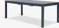 VATTRUP + MYSENVATTRUP L206/321 table noir + 4 MYSEN chaises gris-JUTLANDIA