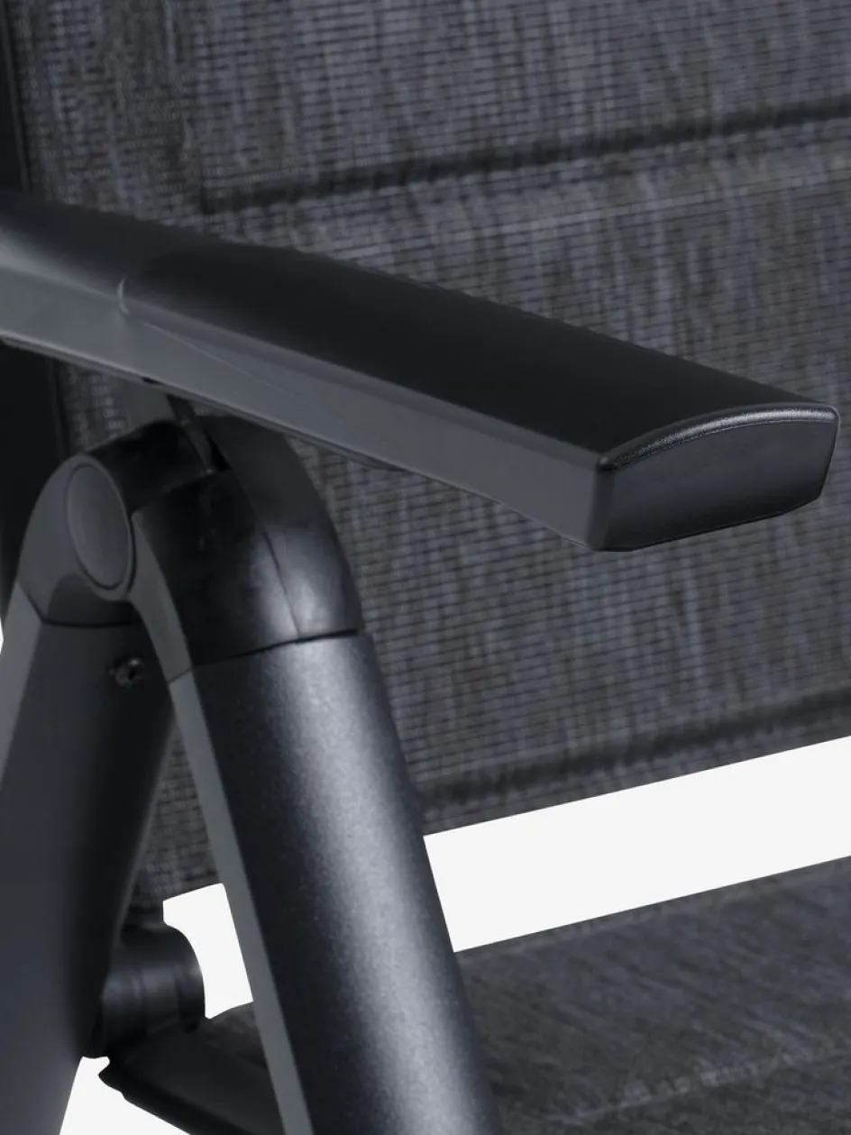 VATTRUP + MYSENVATTRUP L172/276 table noir + 4 MYSEN chaises gris-JUTLANDIA Best