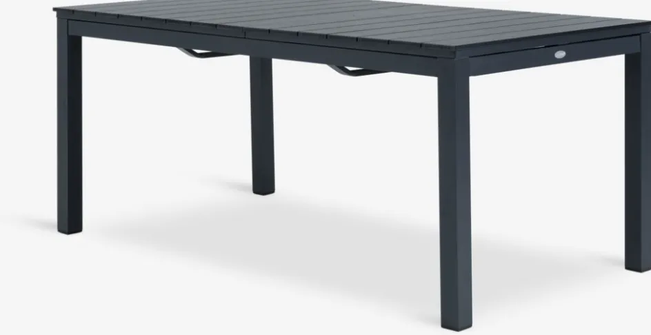 VATTRUP + MYSENVATTRUP L172/276 table noir + 4 MYSEN chaises gris-JUTLANDIA Best