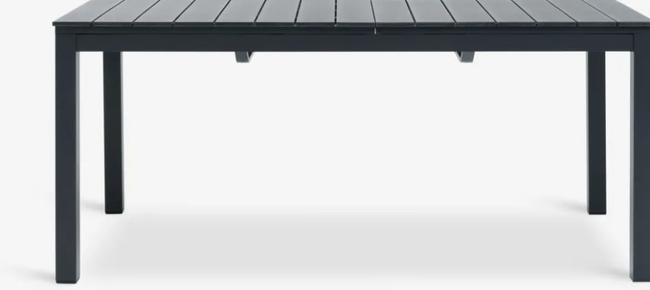 VATTRUP + MYSENVATTRUP L172/276 table noir + 4 MYSEN chaises gris-JUTLANDIA Best