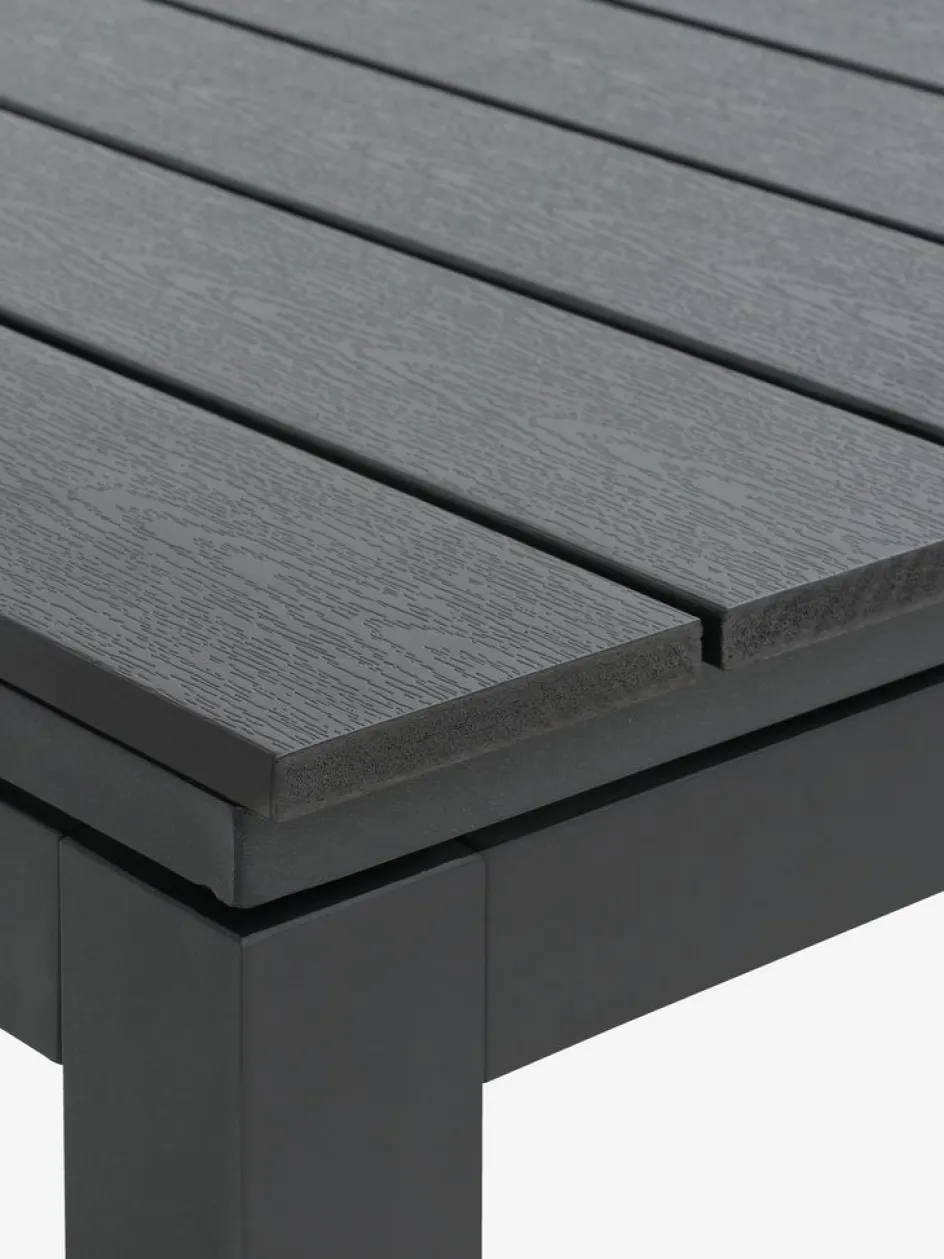 VATTRUP + MYSENVATTRUP L172/276 table noir + 4 MYSEN chaises gris-JUTLANDIA Best