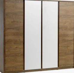 VEDDEArmoire VEDDE 220x197 a/miroir coloris-JYSK Clearance