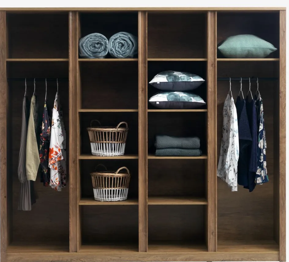 VEDDEArmoire VEDDE 220x197 a/miroir coloris-JYSK Clearance