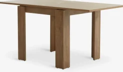 VEDDETable VEDDE 80x80/160 coloris chêne foncé-JYSK Online