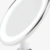 VEDDIGEMiroir à maquillage VEDDIGE a/LED Ø20xH22cm blanc-JYSK Sale