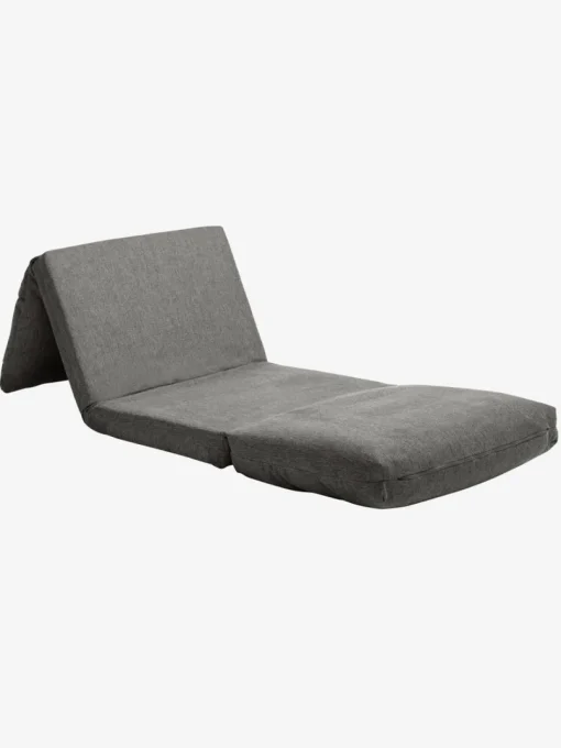 VEGGERFauteuil convertible VEGGER tissu gris-JYSK