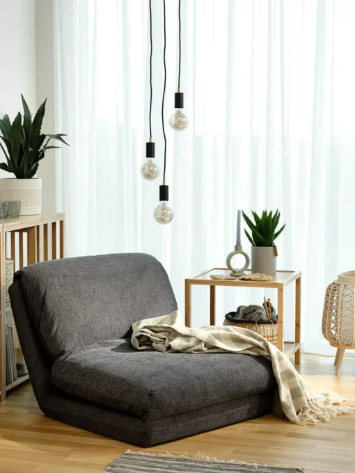 VEGGERFauteuil convertible VEGGER tissu gris-JYSK