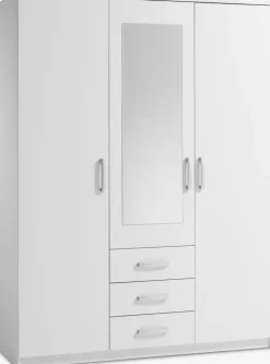 VELLERUPArmoire VELLERUP 151x200 combi blanc-JYSK New