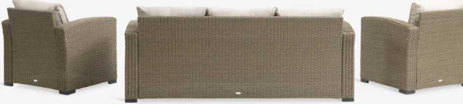 VEMBEnsemble lounge VEMB 5 personnes naturel-JUTLANDIA Online