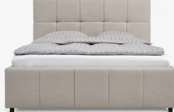 VEMMELEVCadre de lit VEMMELEV a/rangement 140x190 tissu beige-JYSK Outlet