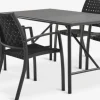 VIERLI + GLOMFJORDVIERLI L149 table + 4 GLOMFJORD chaises noir-JYSK Sale