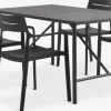 VIERLI + INGSTRUPVIERLI L149 table + 4 INGSTRUP chaises noir-JYSK Clearance