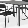 VIERLI + TRILLEVALLENVIERLI L149 table + 4 TRILLEVALLEN chaises noir-JYSK Sale