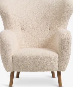 VILDSUNDFauteuil VILDSUND tissu teddy blanc cassé-JYSK New