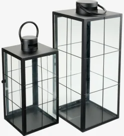 VILLADSLanterne VILLADS l16xL16xH36cm noir-JYSK Hot