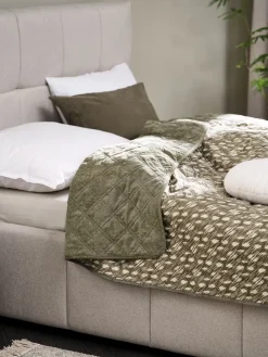 VILLMORELLCouvre-lit VILLMORELL 220x240 vert/blanc-JYSK Online